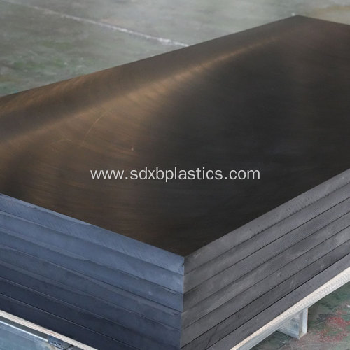 uhmw black reprocessed sheet